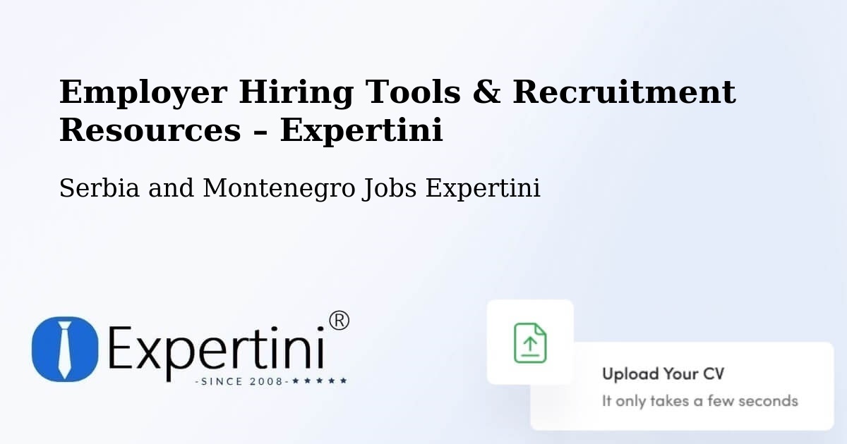 Employer Hiring Tools & Recruitment Resources – Fort Saskatchewan - Fort Saskatchewan, Serbia and Montenegro Jobs Expertini